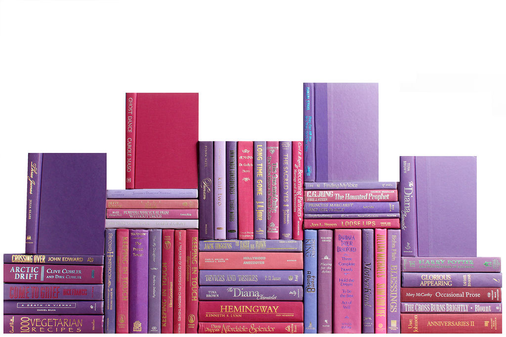 Preview image for Modern Berry Book Wall, S/50