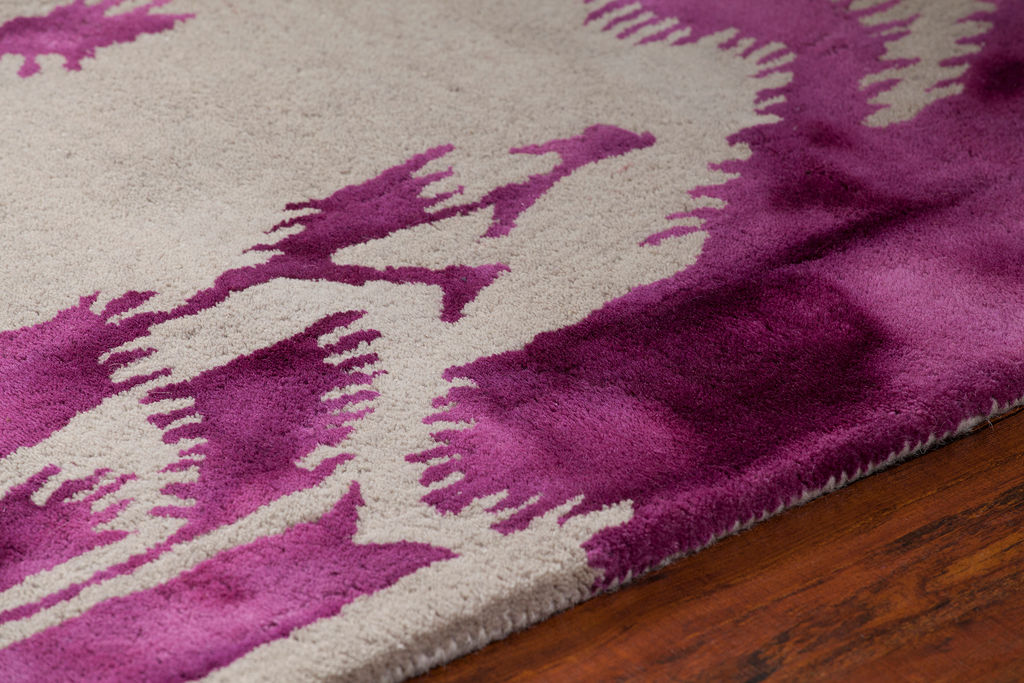 Pink & Beige Area Rug