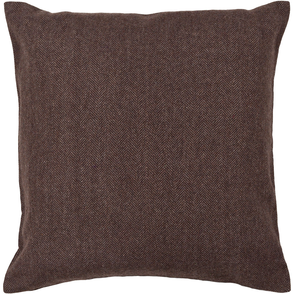 Chocolate Herringbone Pillow 1'6X1'6