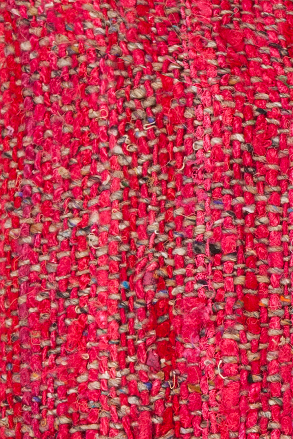 Vibrant Ruby Pillow 1'10X1'10