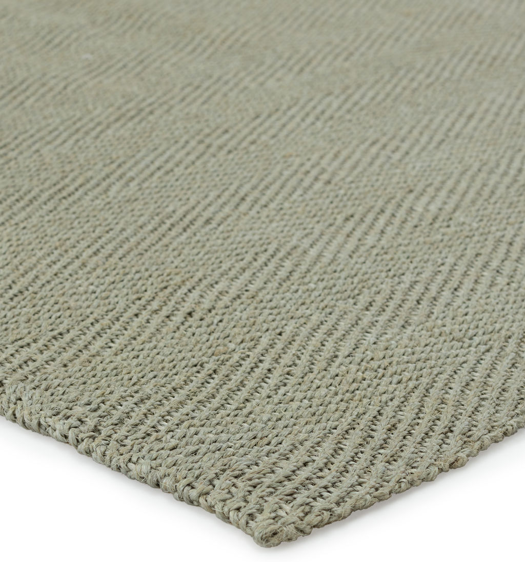 Ranier Natural Solid Green Area Rug (8'X10')