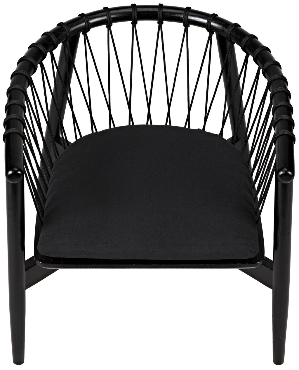Hector Chair, Charcoal Black