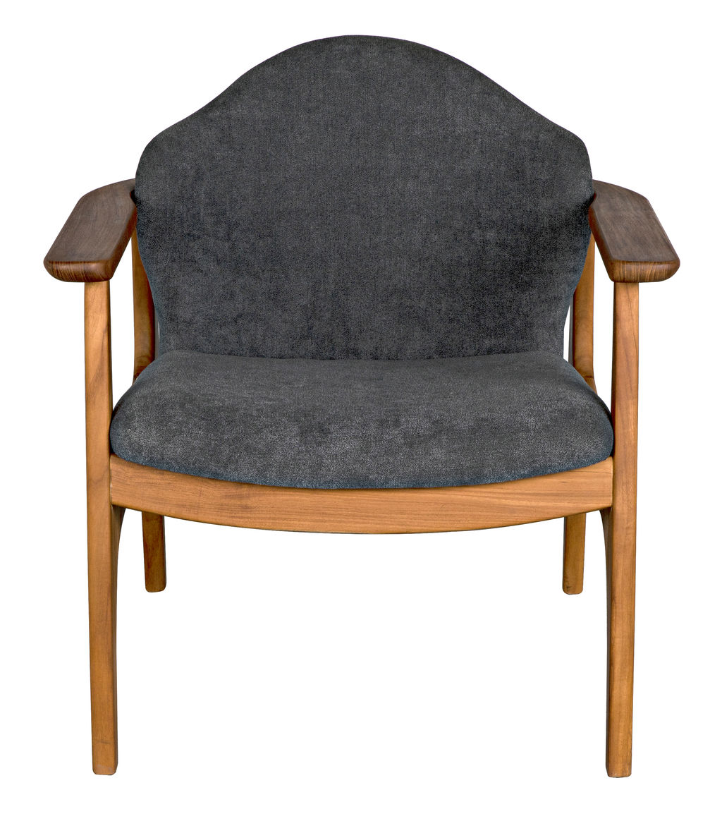 Vittorio Chair With Grey Fabric