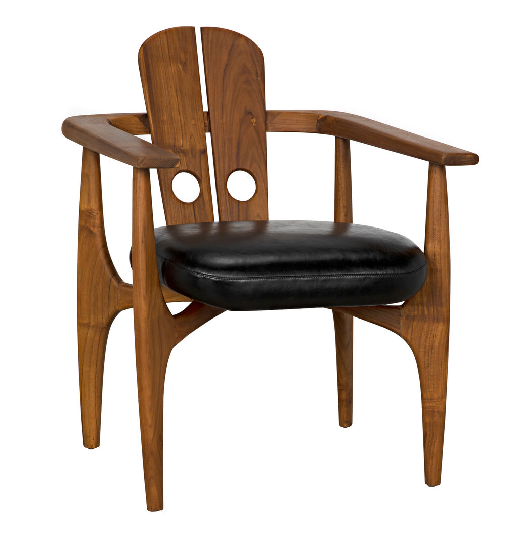 Preview image for Kato Chair, Teak With Leather