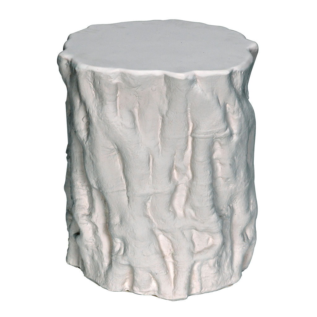 Preview image for Damono Stool/Side Table, White Fiber Cement