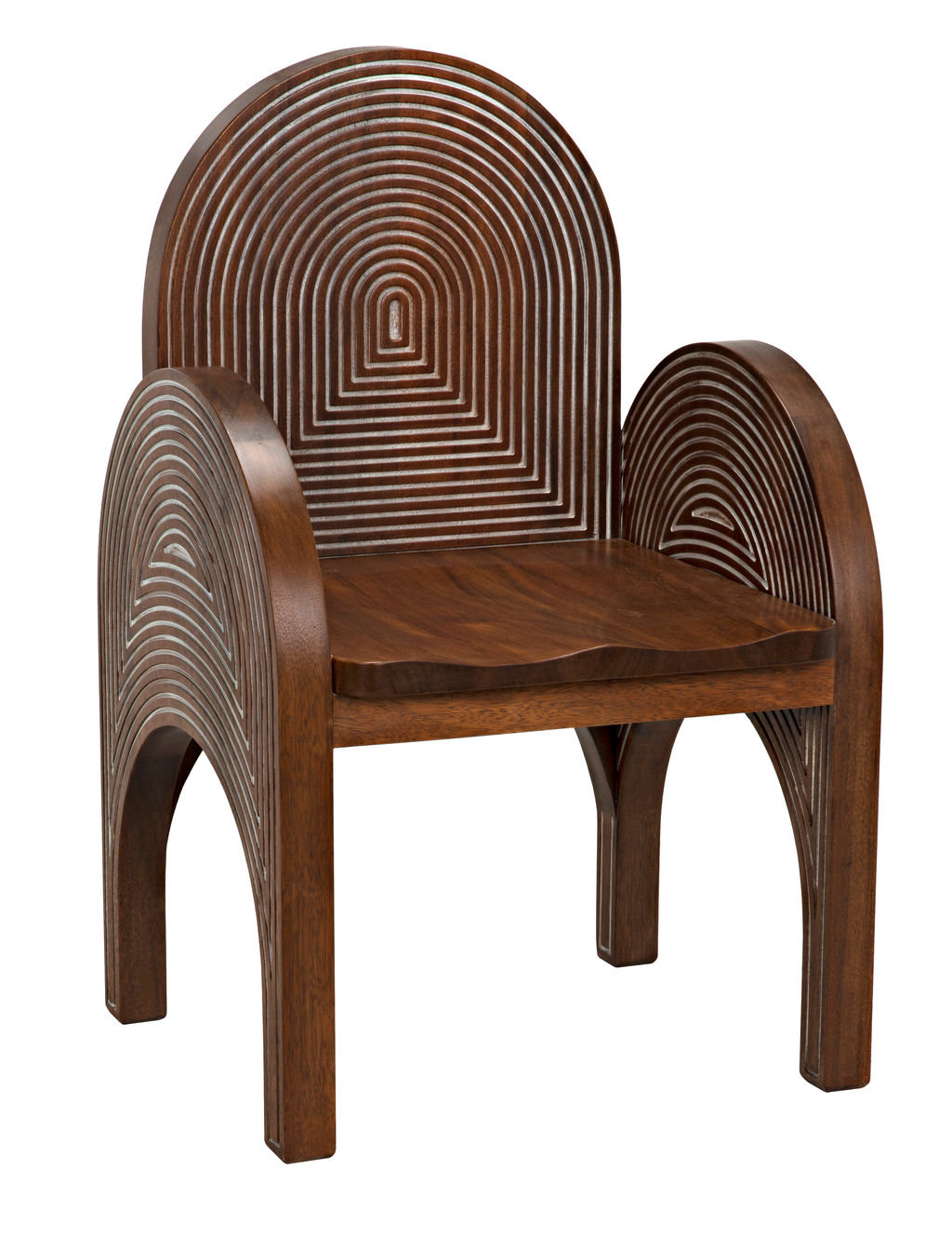 Preview image for Mars Chair, Dark Walnut With Details