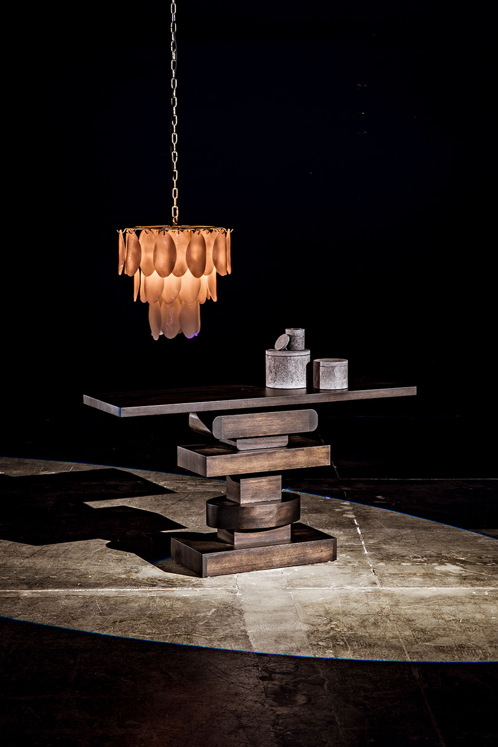 Preview image for Solange Console, Ebony Walnut
