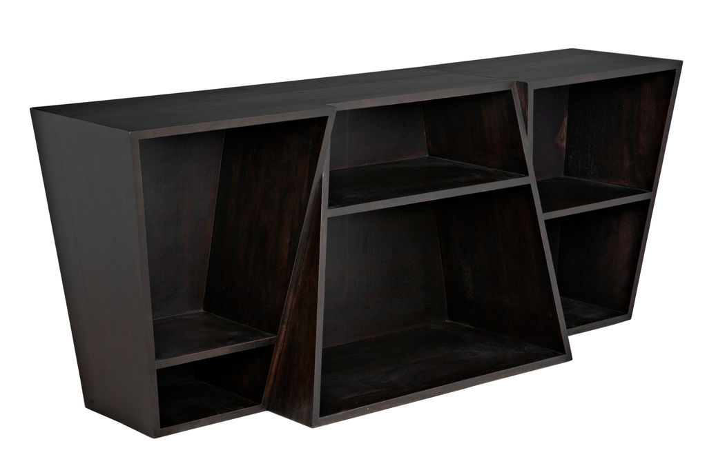 Handcrafted Sideboard, Ebony Walnut