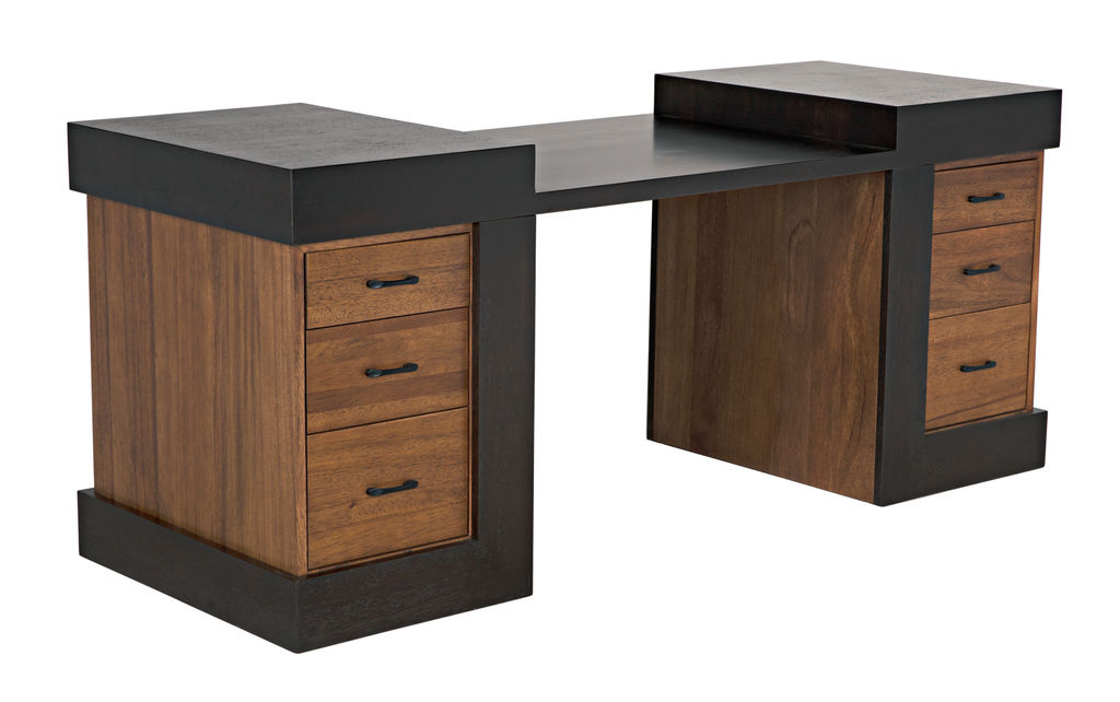 Bentley Desk, Dark/Ebony Walnut