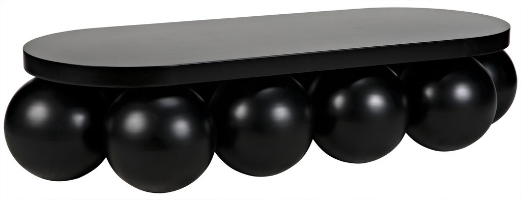 Preview image for Industrial and Edgy Coffee Table, Black Steel