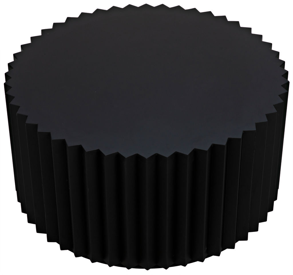 Stern Coffee Table, Black Steel