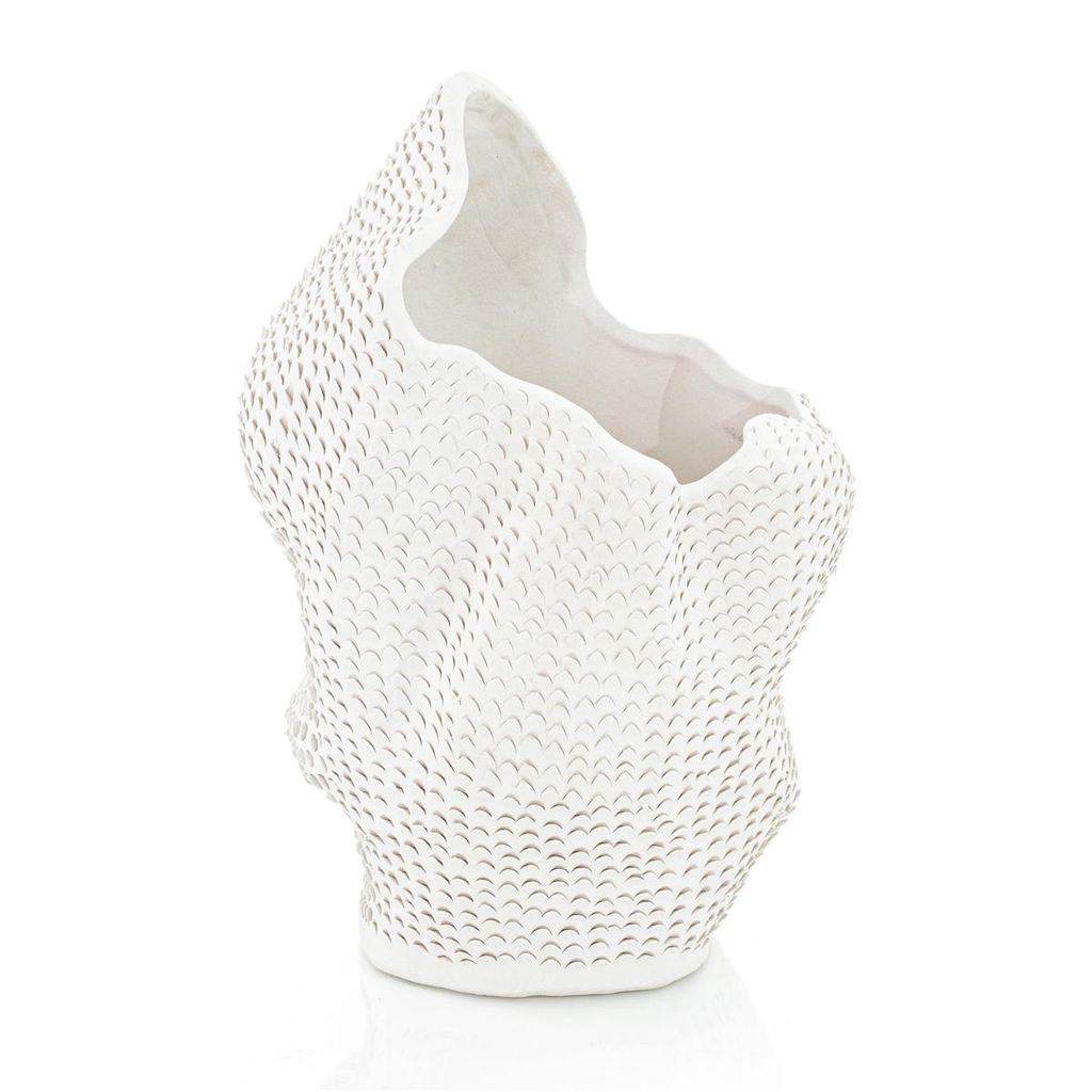 Textured Gardenia Vase II