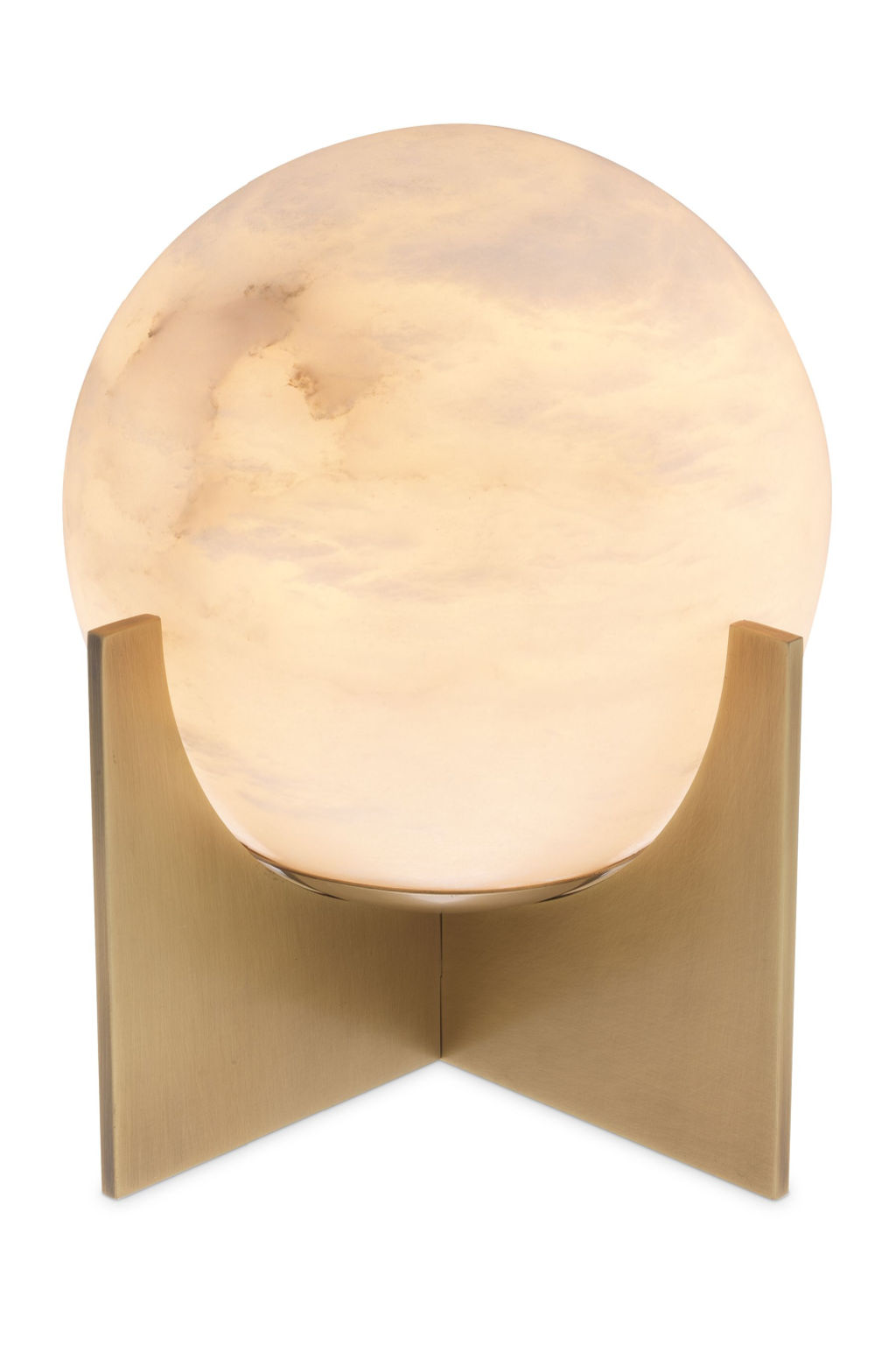 Alabaster Globe Table Lamp S