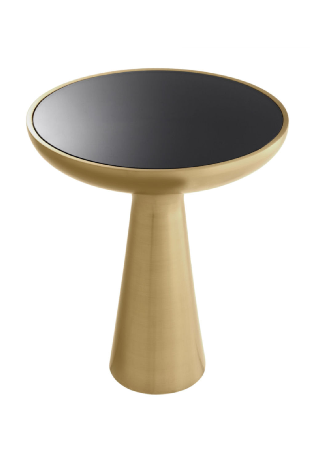 Brass Tower Side Table