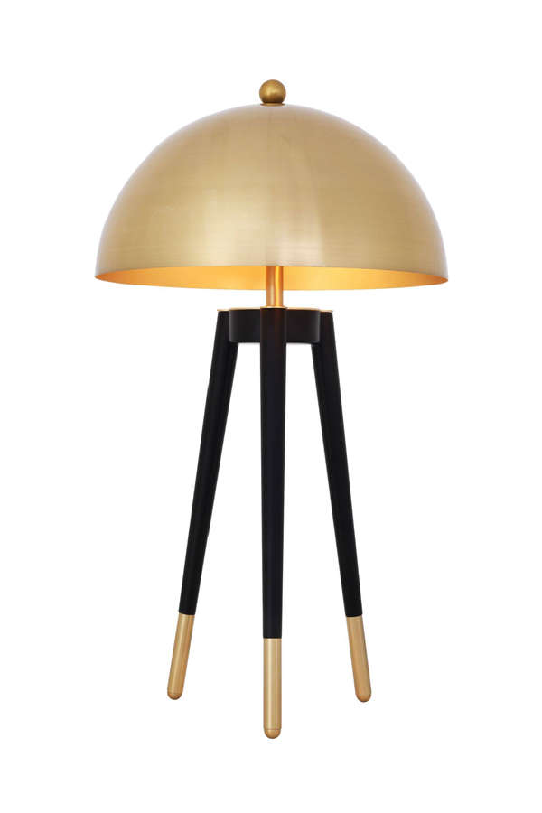 Gold Tripod Table Lamp