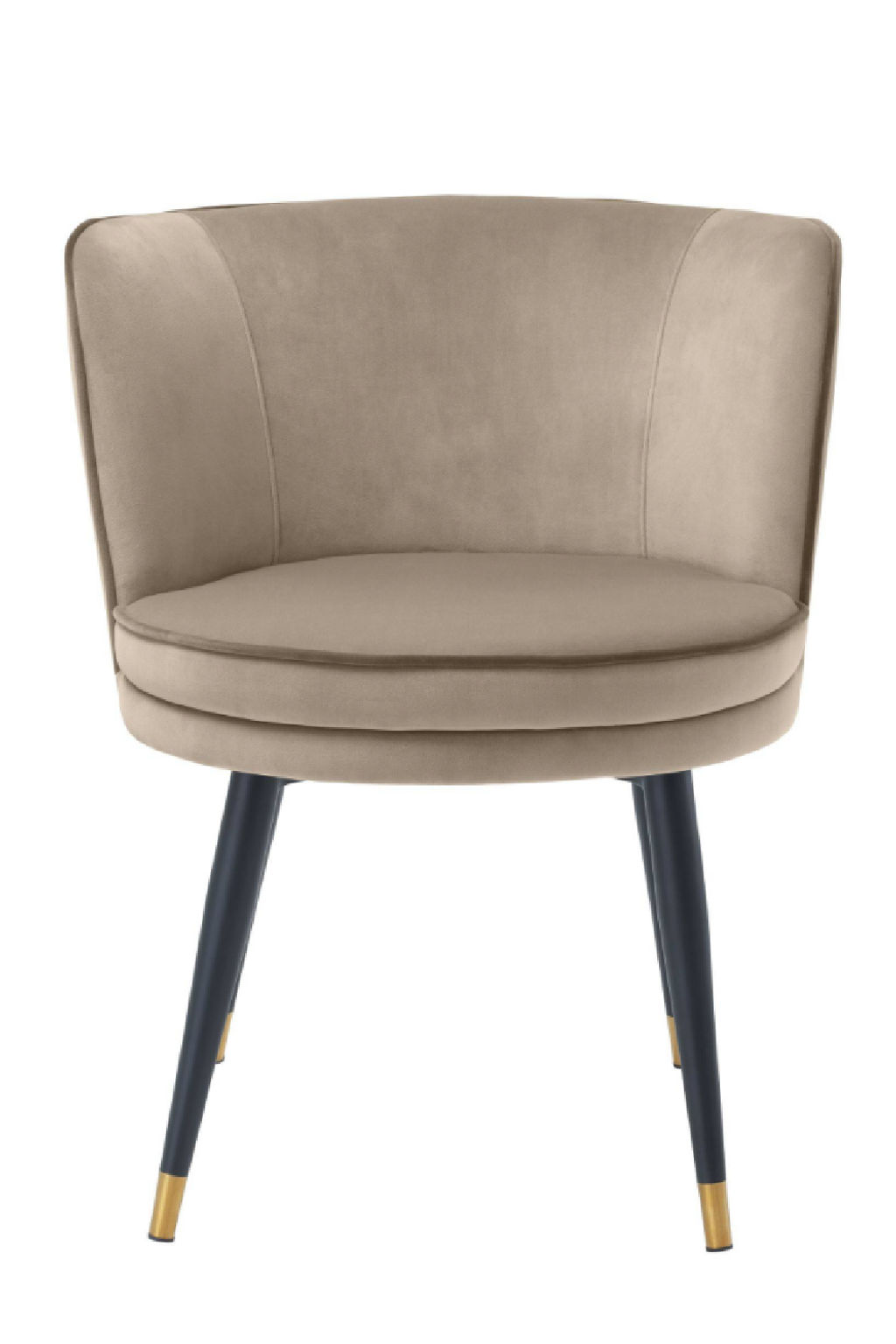 Preview image for Greige Velvet Dining Chair