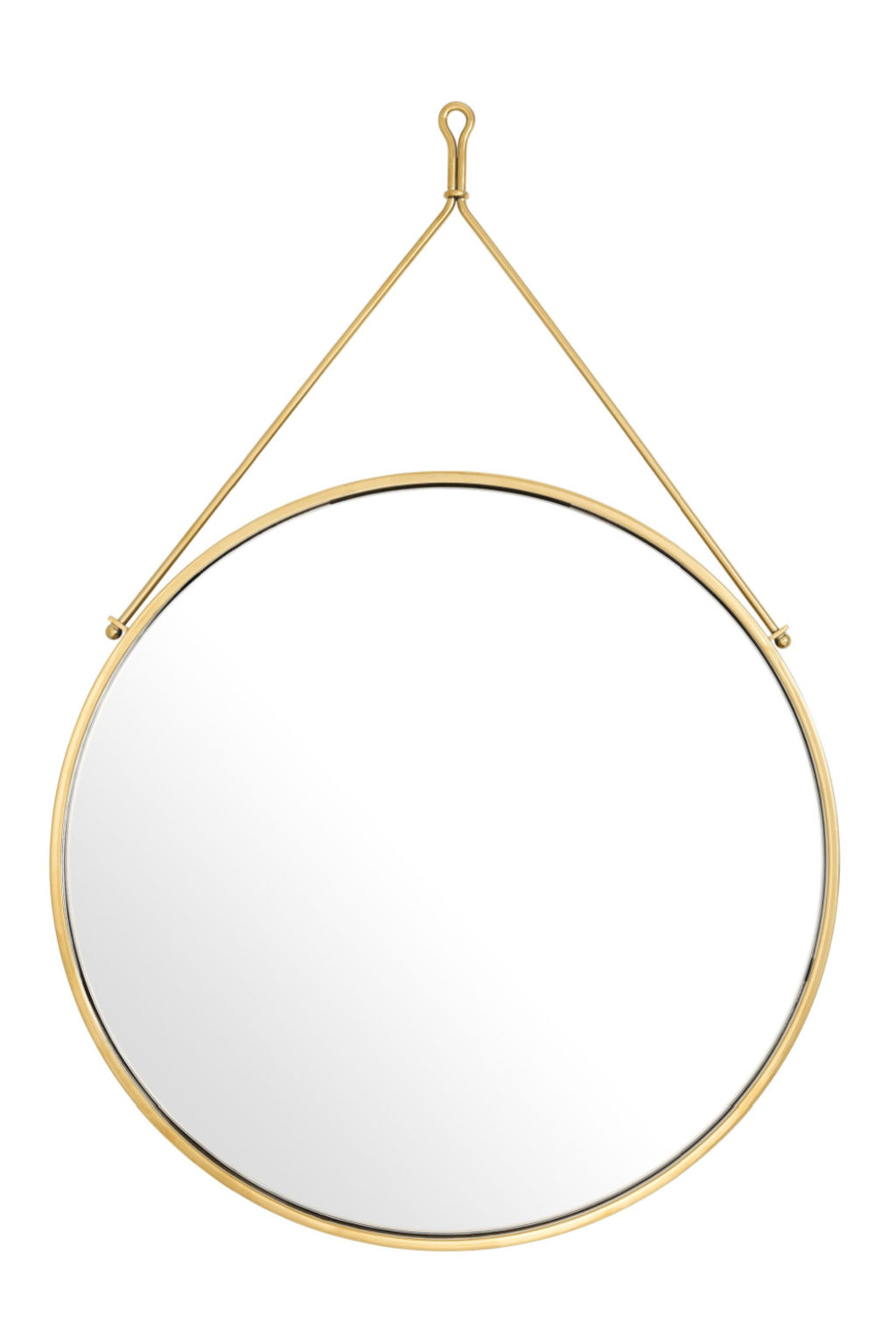 Preview image for Gold Hook Wall Mirror