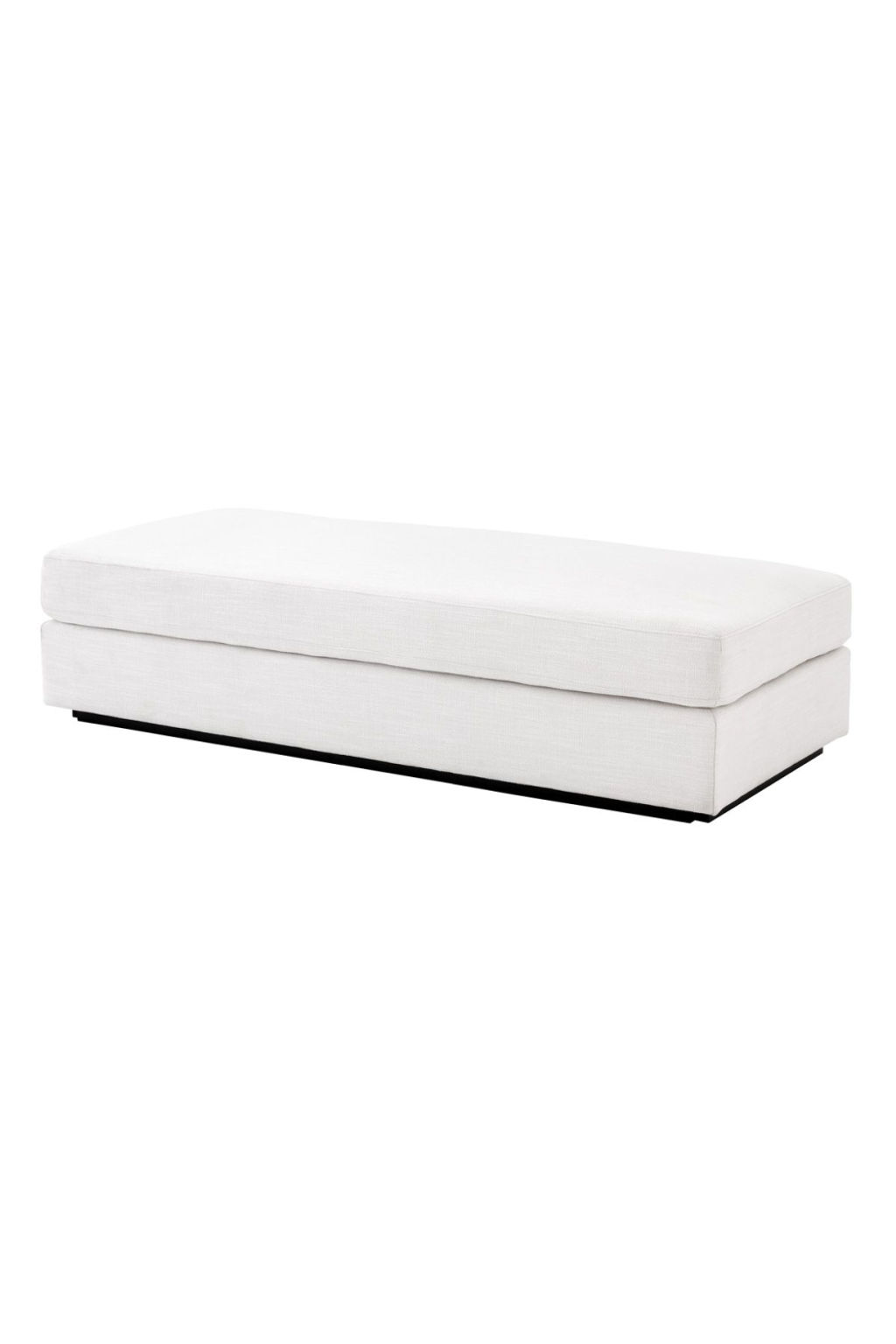 Off-White Ottoman