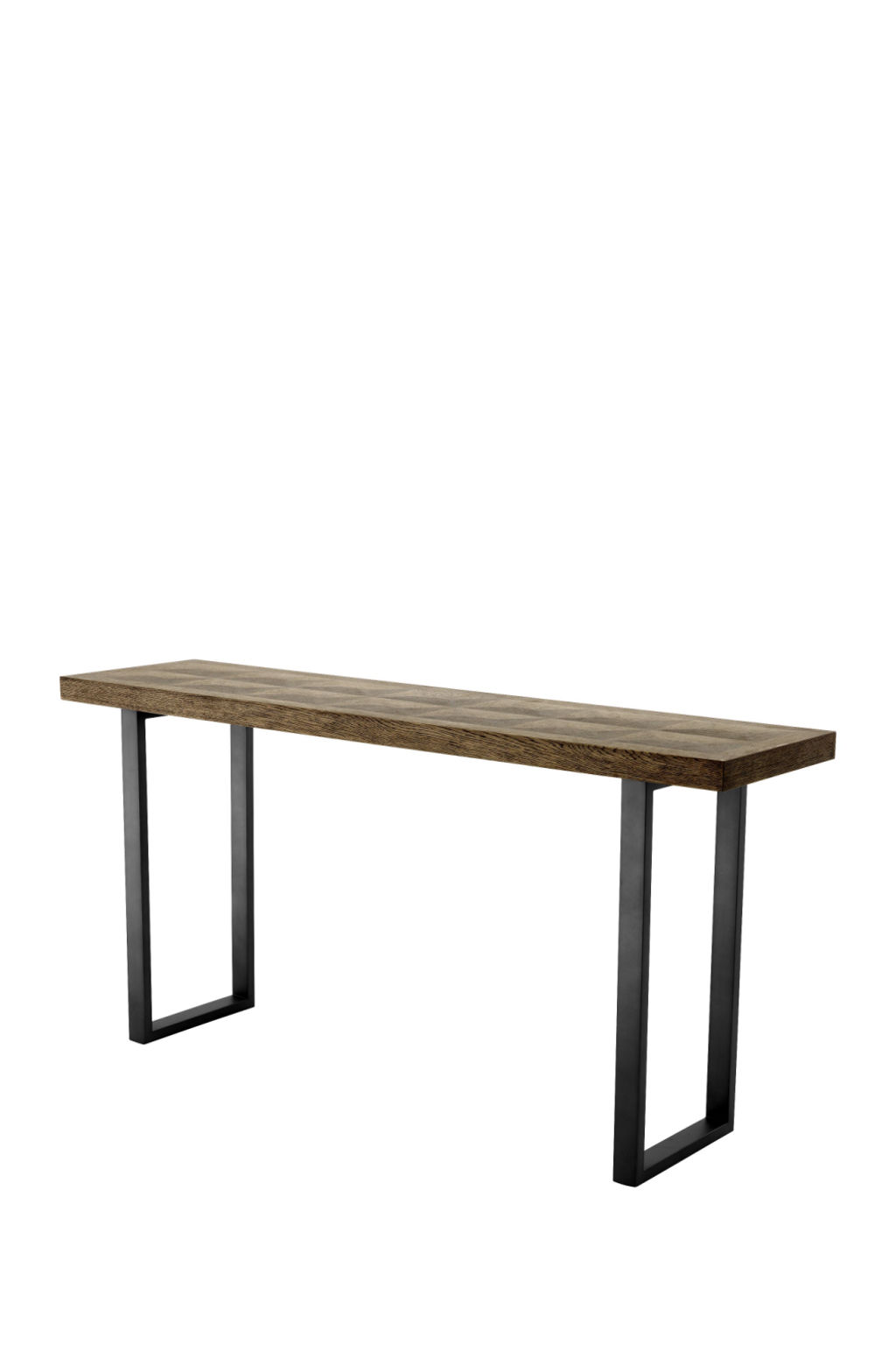 Bronze Oak Console Table