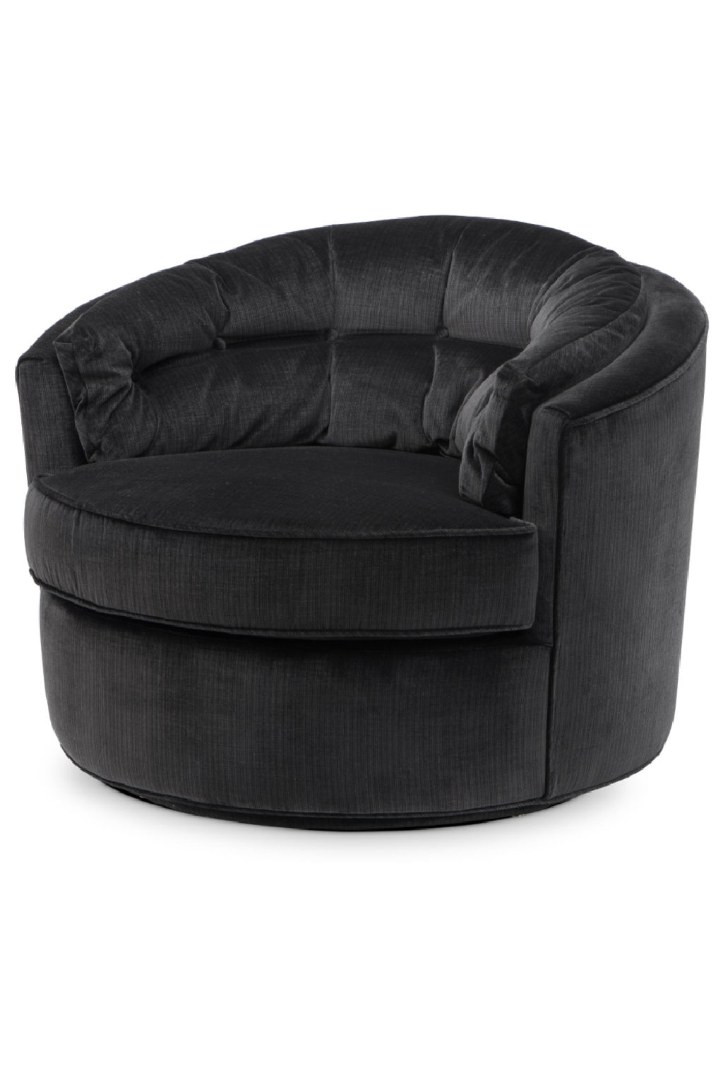 Preview image for Black Round Deep Lounge Chair