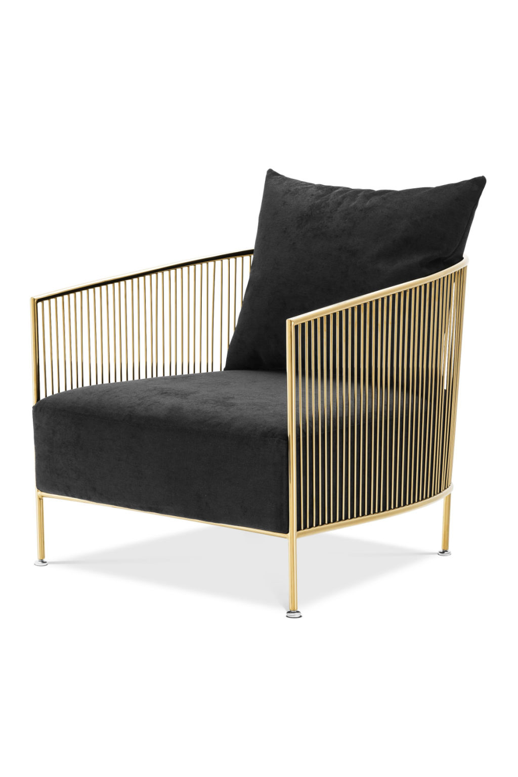 Black Velvet  Chair