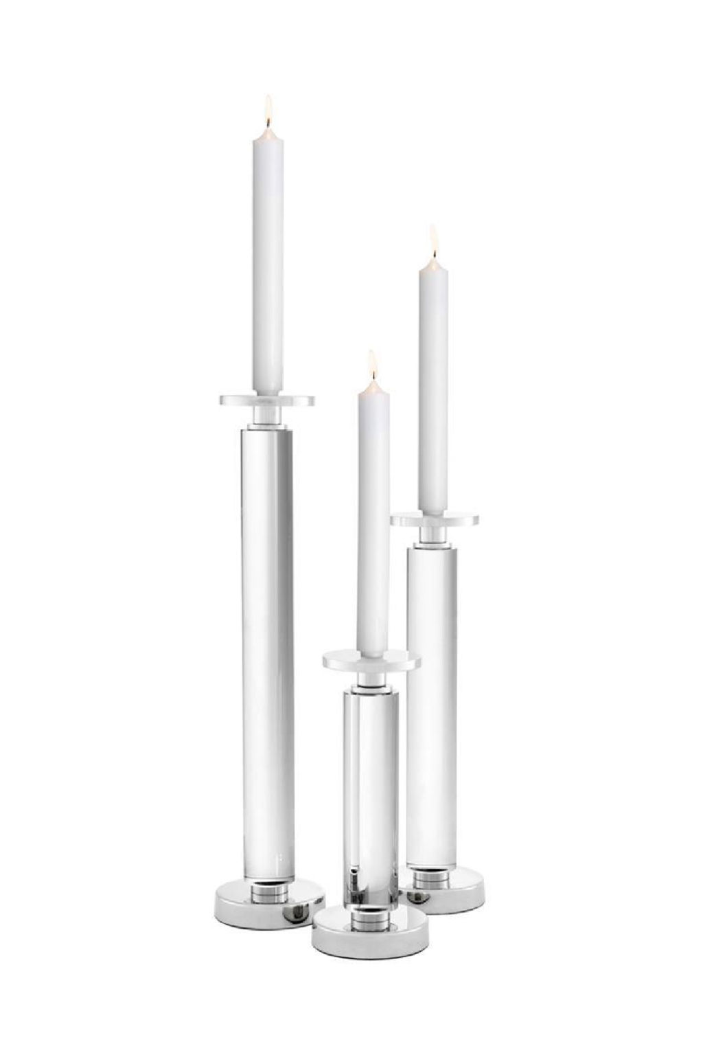Glass Candle Holder