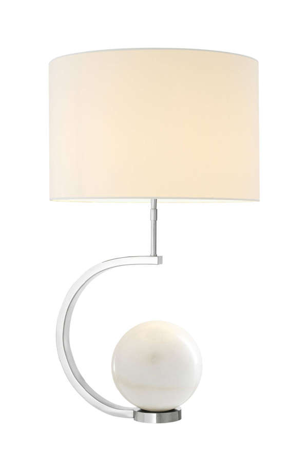 White Marble Table Lamp | Eichholtz Luigi
