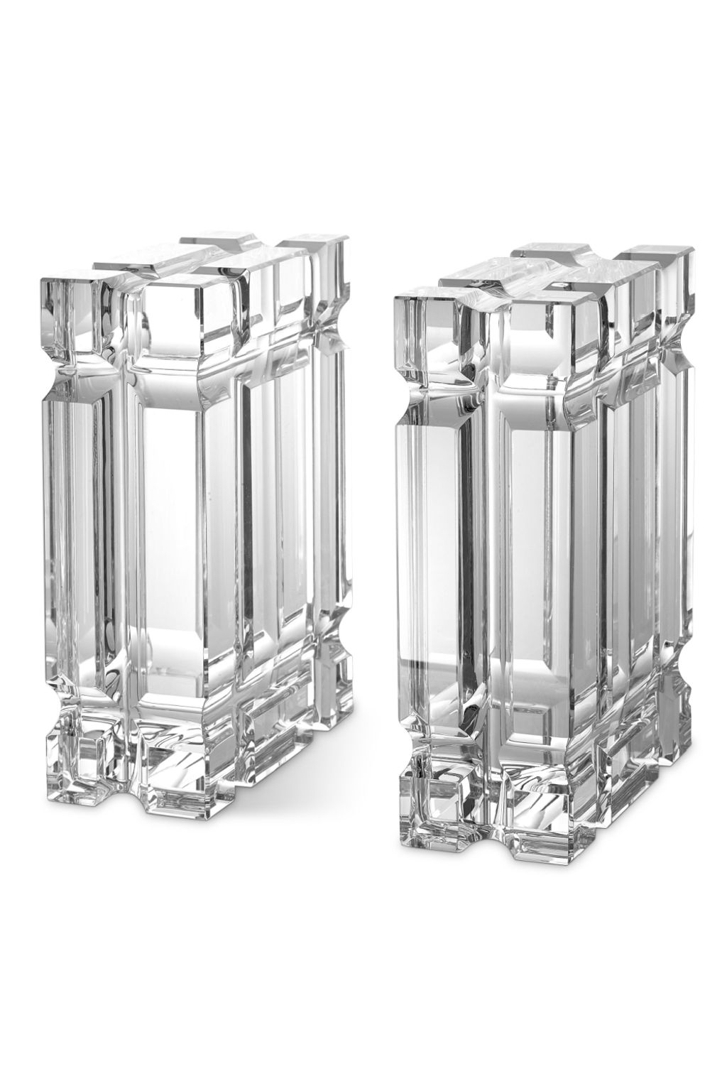 Preview image for Glass Bookends Set Of 2 | Eichholtz Linea
