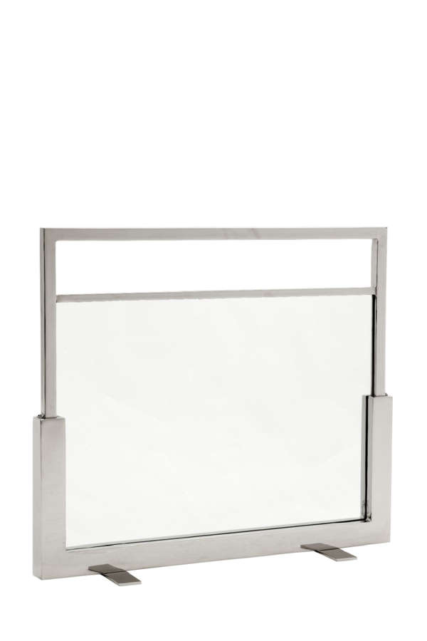 Glass Fire Screen
