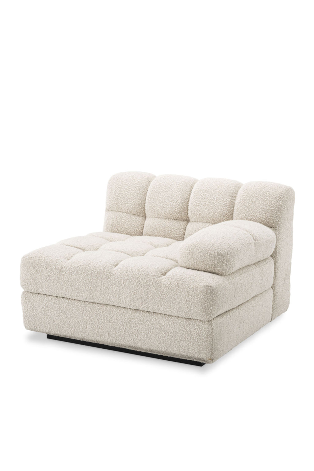 Cream Bouclã Right Corner Sofa Eichholtz Dean