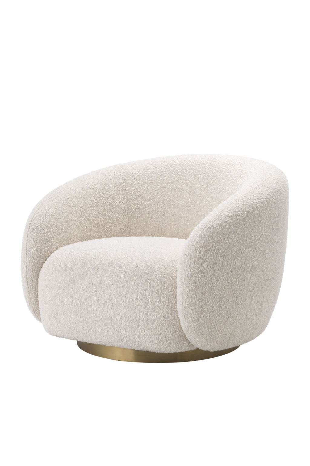 Bouclé  Swivel Chair
