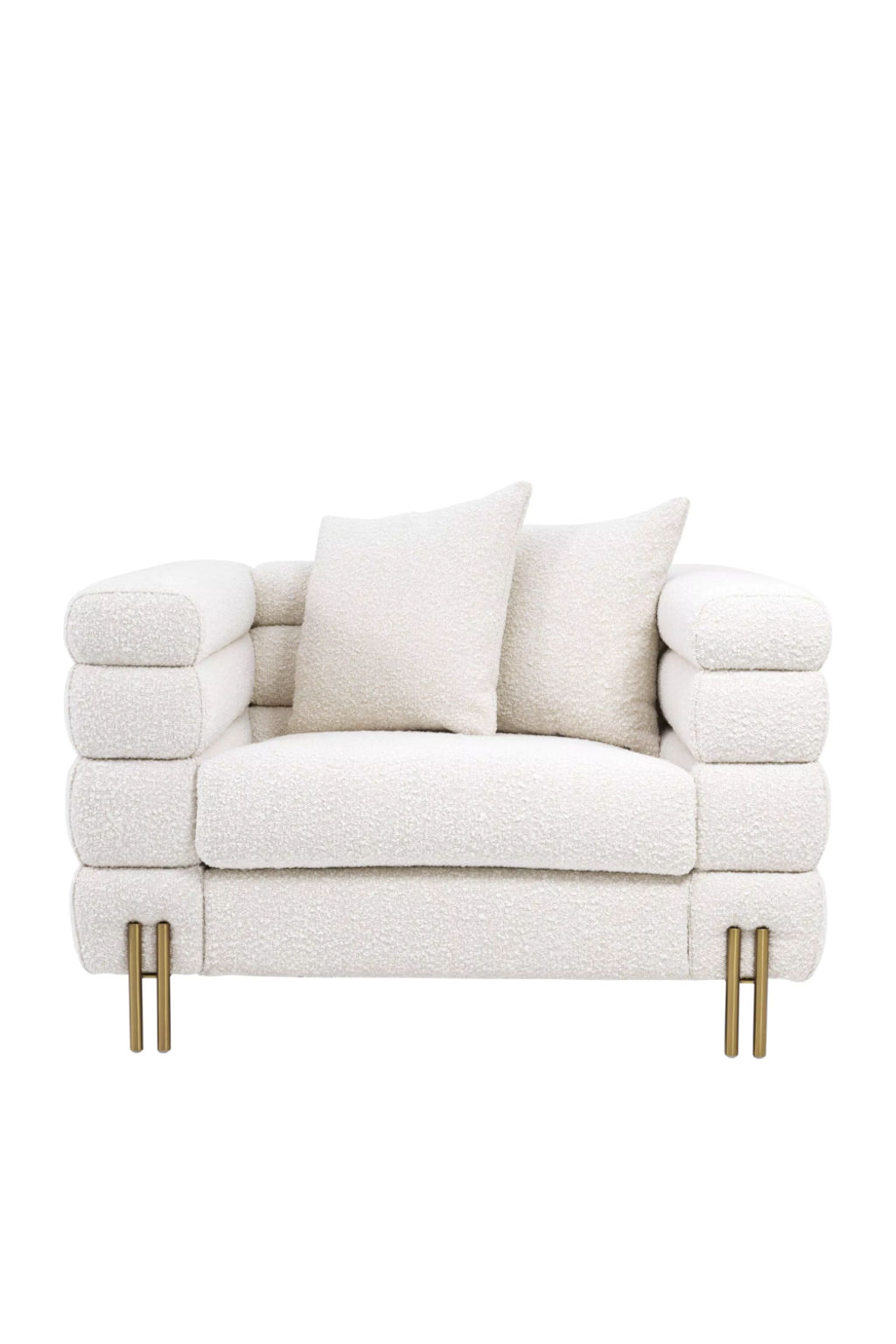 Preview image for Chair York. Bouclé Cream