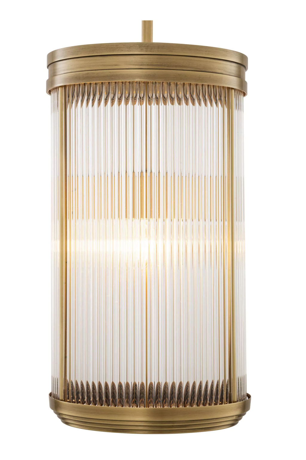 Pendant Lamp Large Rousseau, Antique Brass