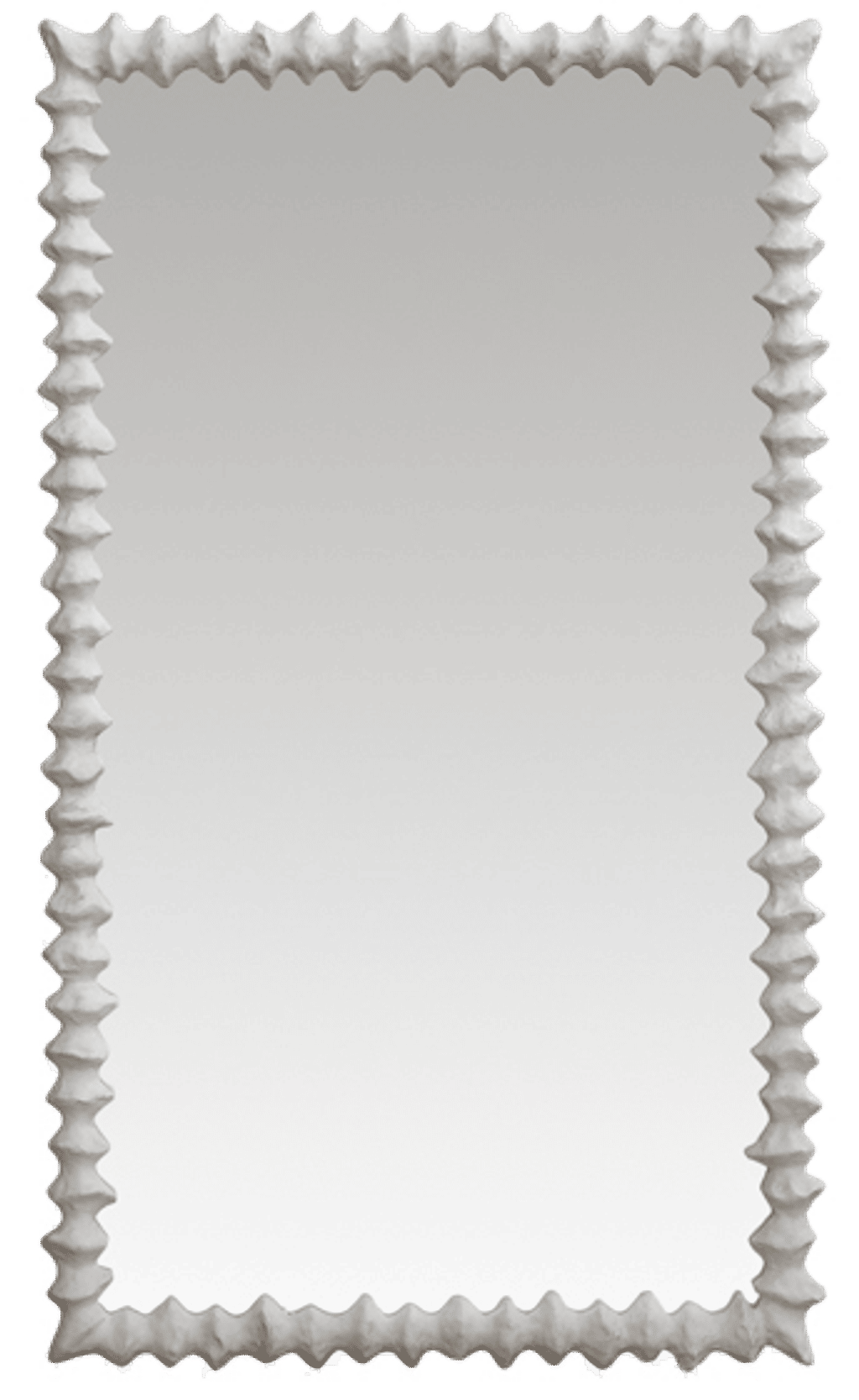 Clyde Mirror Small, Frost White