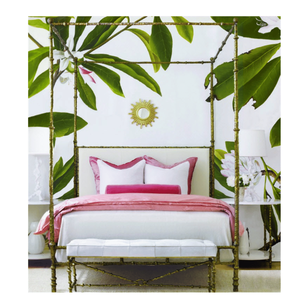 Diego Bed East King, Antiqued Bronze