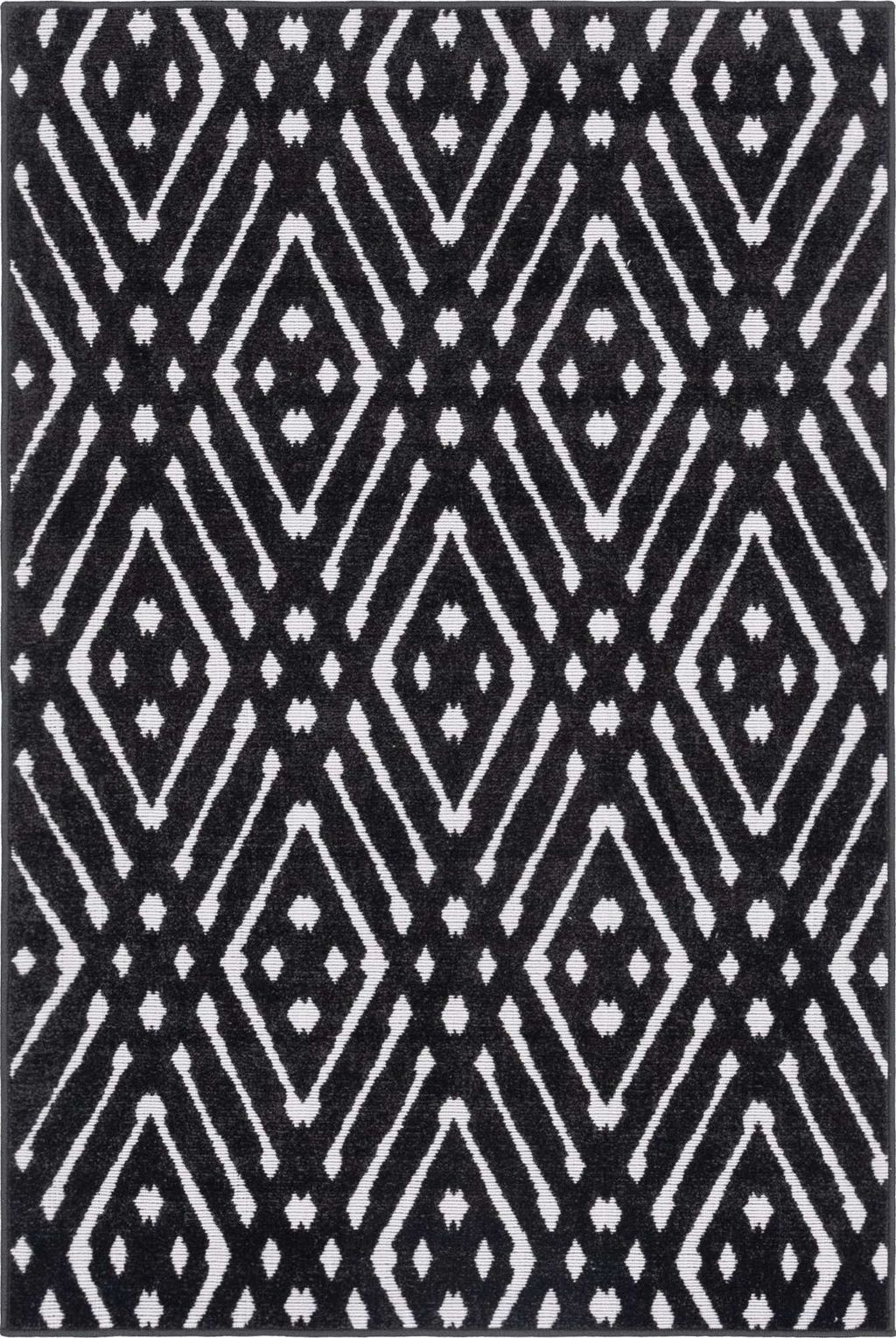 Preview image for Black 9' X 12' Sabrina Soto Outdoor Rectangle Rug (3146268)