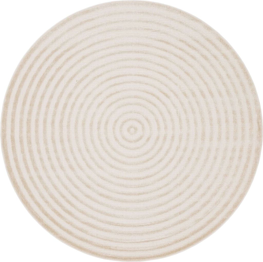 Preview image for Beige 8' X 8' Sabrina Soto Outdoor Round Rug (3146160)
