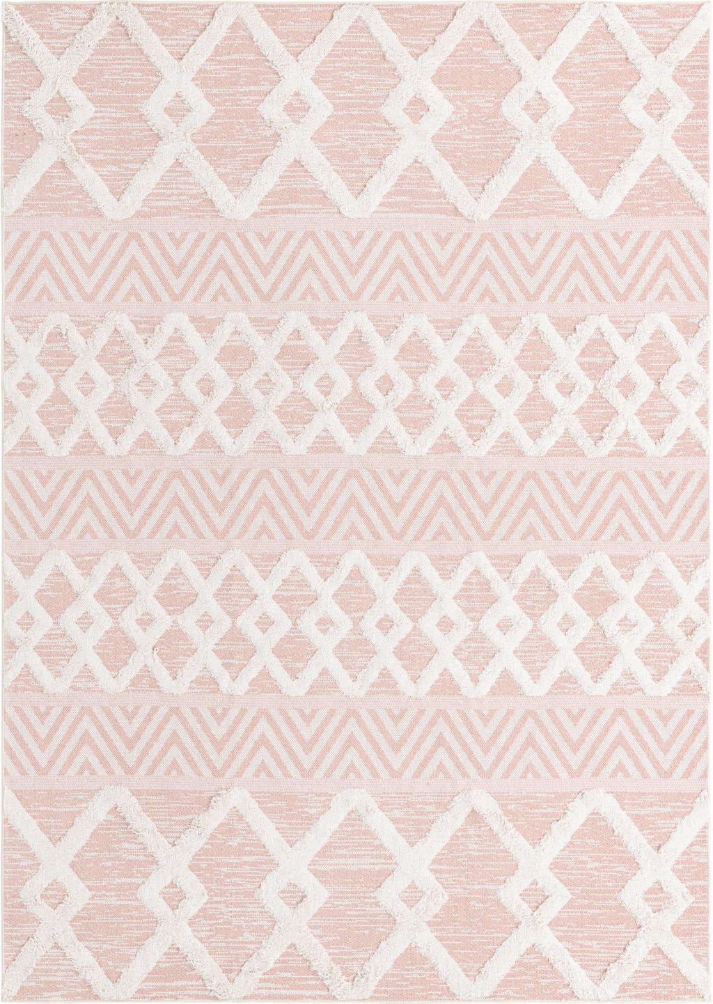 Pink 6'4" X 9' Sabrina Soto Casa Rectangle Rug (3153684)