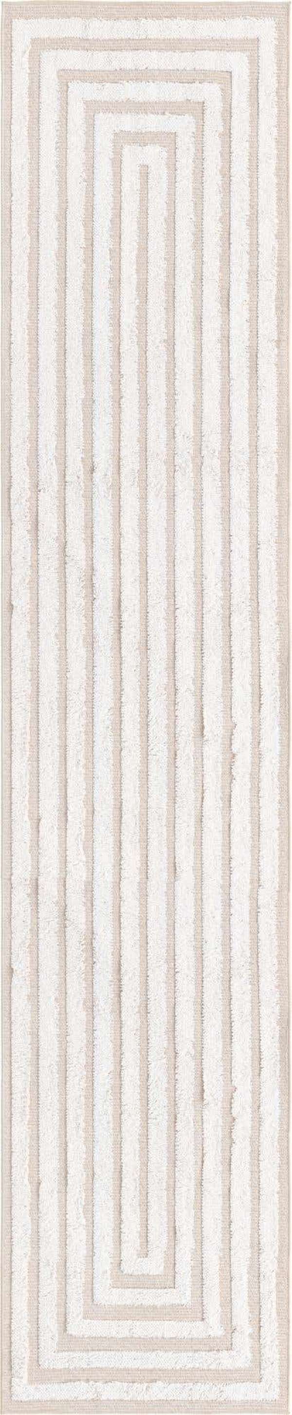 Beige 2'7" X 12' Sabrina Soto Casa Runner Rug (3153598)