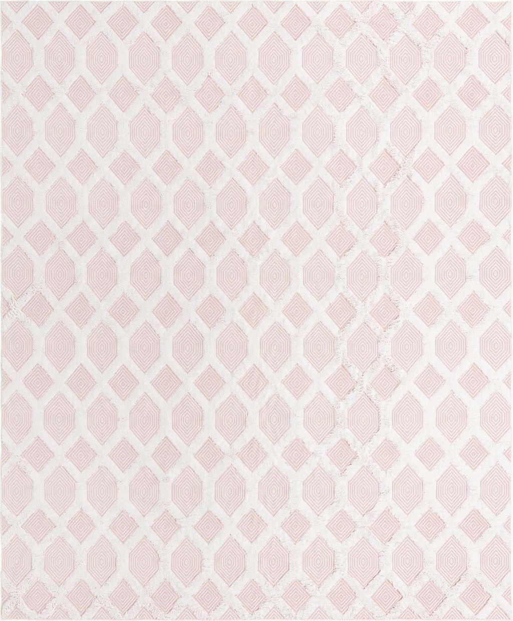 Pink 9'10" X 12' Casa Rectangle Rug (3153551)