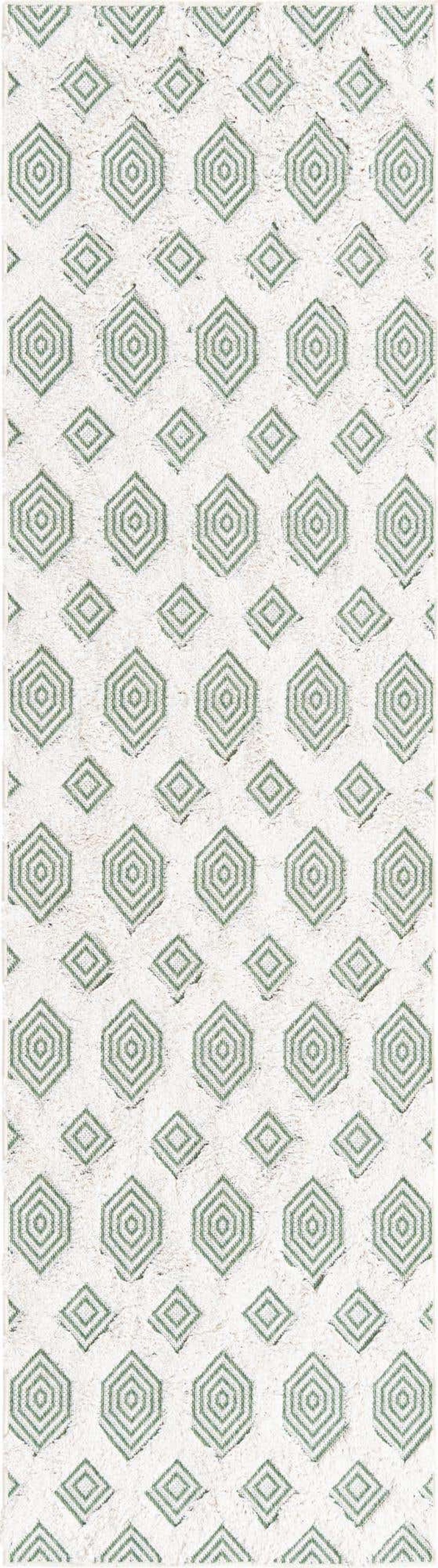 Preview image for Green 2'3" X 8' Sabrina Soto Casa Runner Rug (3153539)