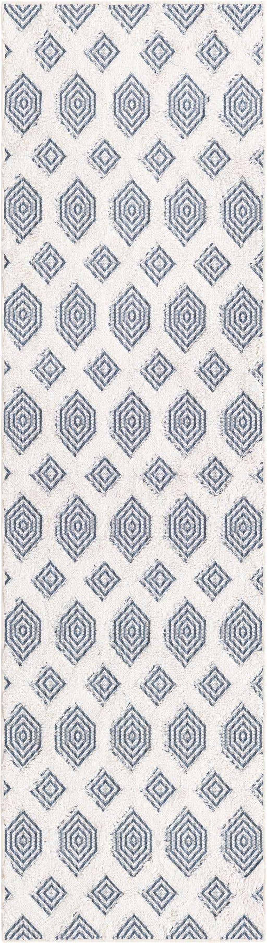 Preview image for Navy Blue 2'3" X 8' Sabrina Soto Casa Runner Rug (3153519)