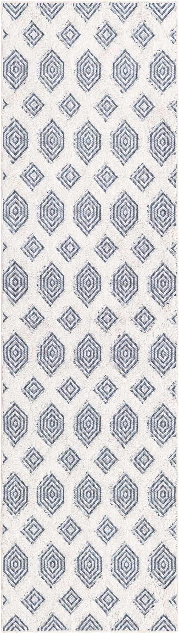Navy Blue 2'3" X 8' Sabrina Soto Casa Runner Rug (3153519)
