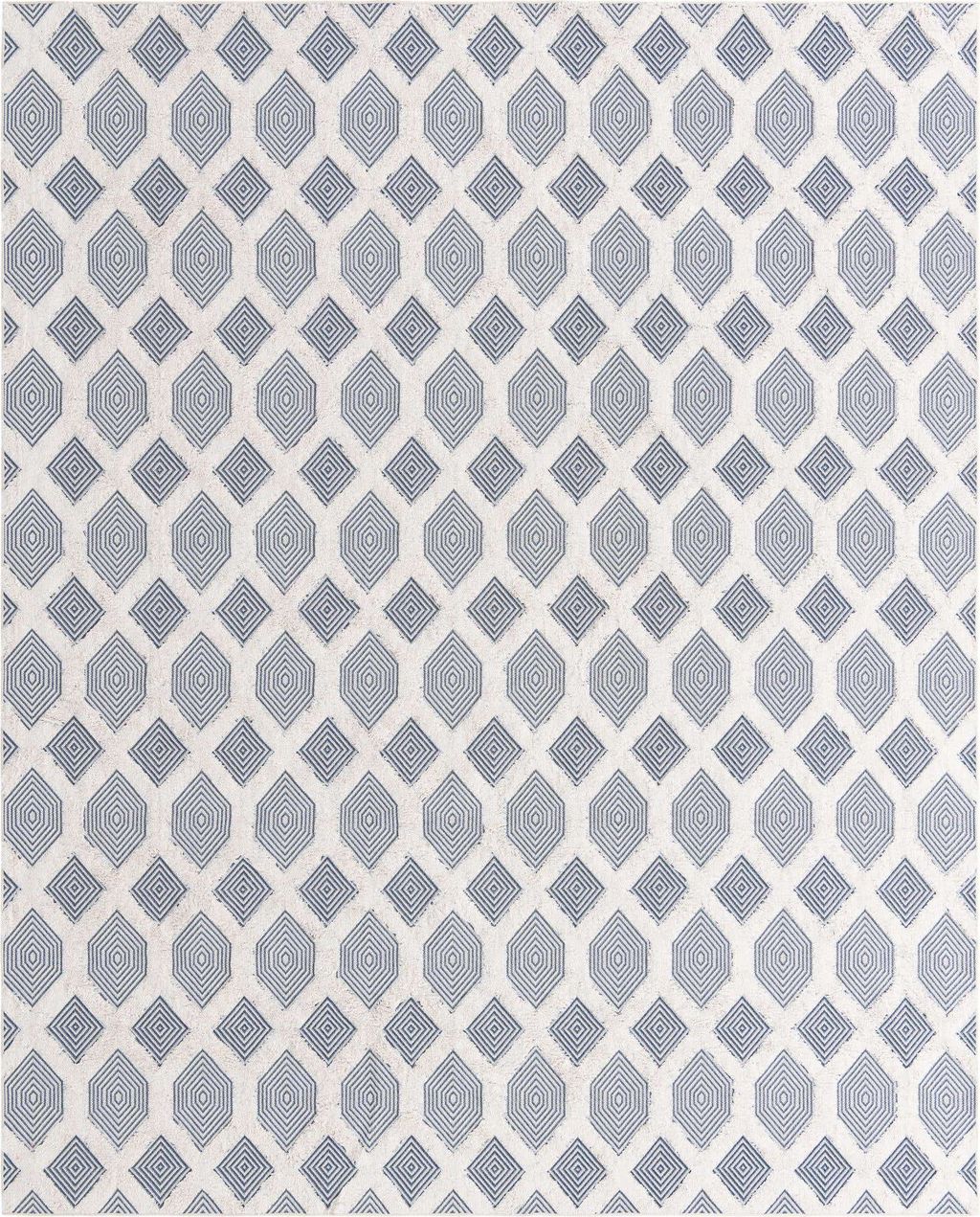 Navy Blue 9'10" X 12' Sabrina Soto Casa Rectangle Rug (3153511)