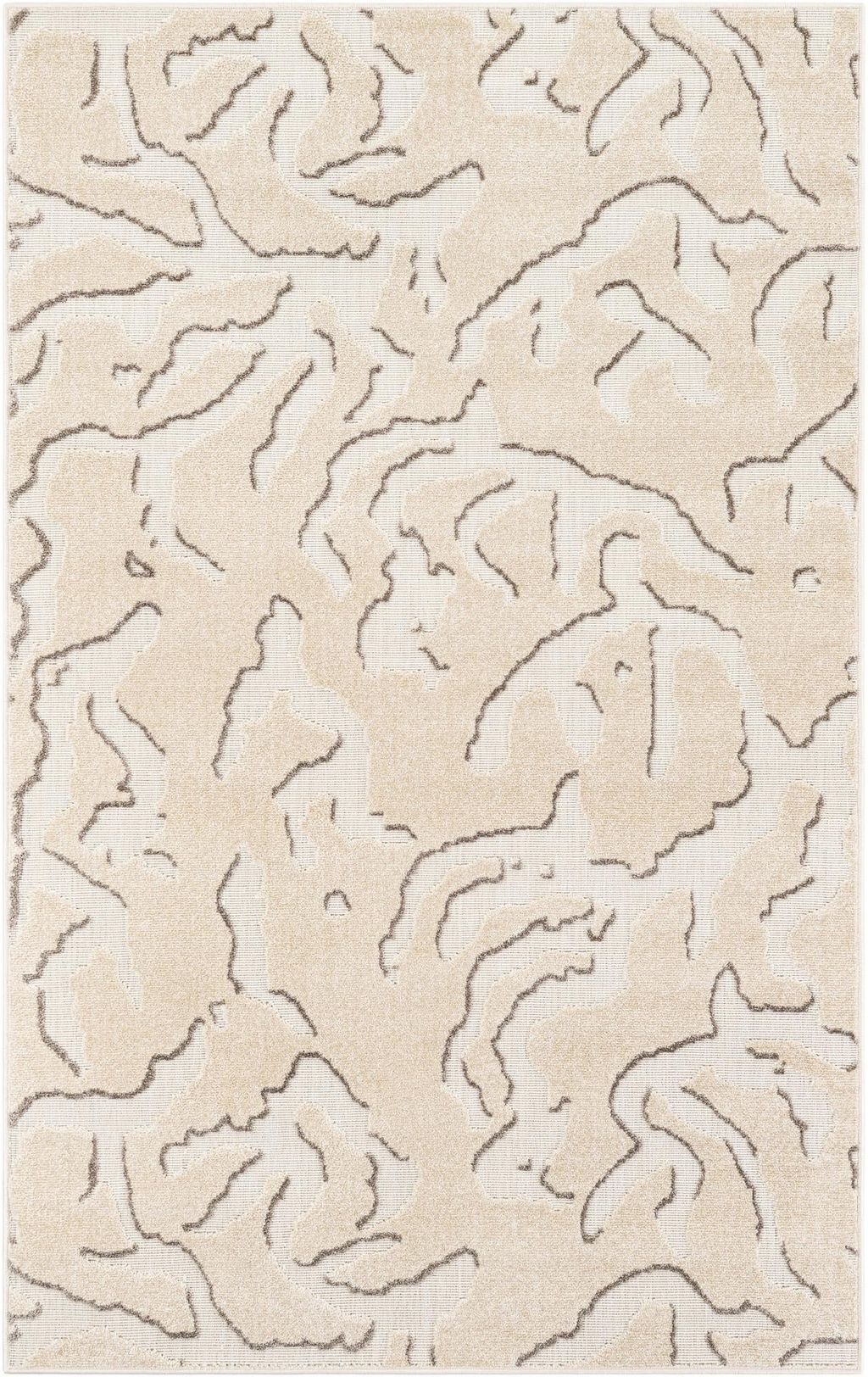 Preview image for Beige And Ivory 5' 1 X 8' Sabrina Soto Outdoor