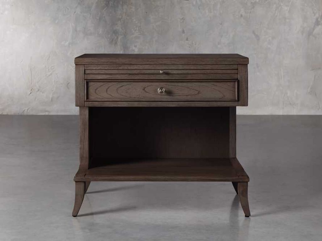Preview image for Pearson Left Storage Nightstand In Basa Natural