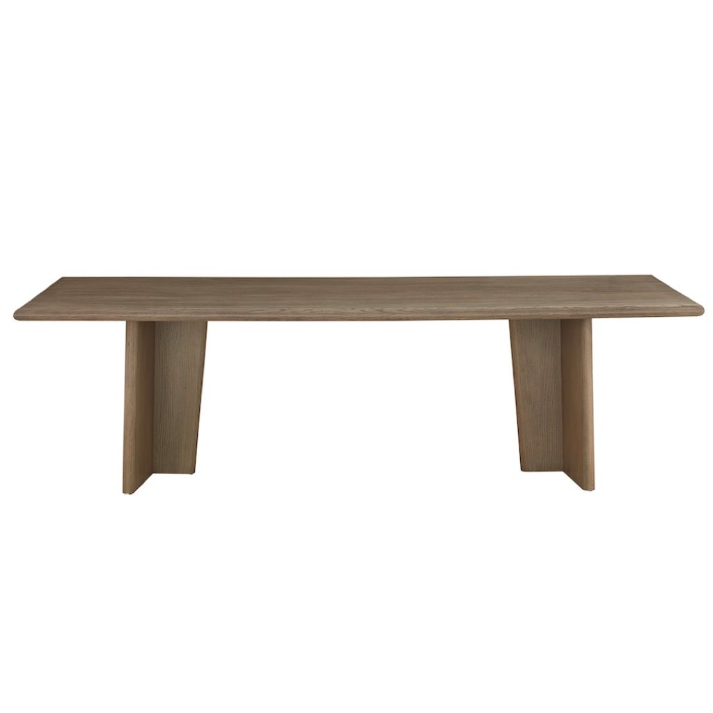 Randall Dining Table In Dusted Stone
