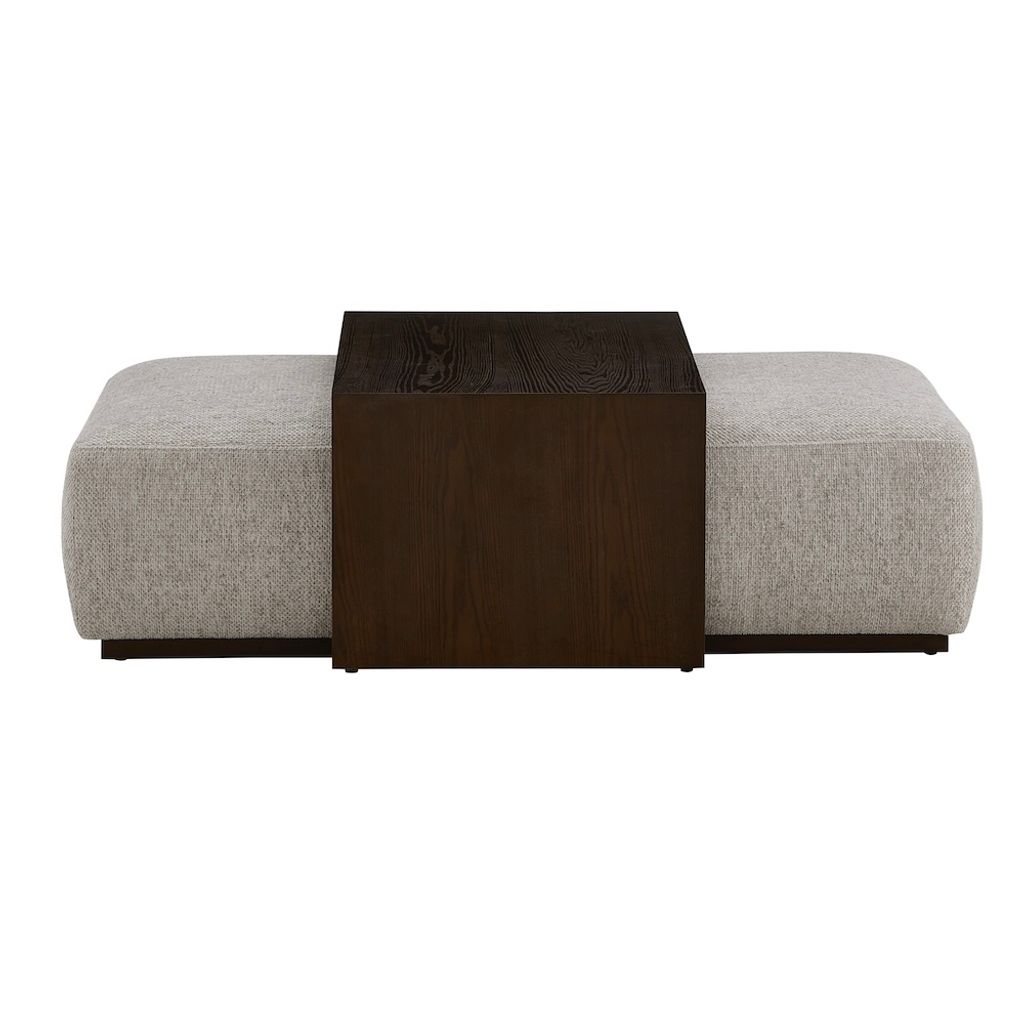 Preview image for Ottoman, Subtle Chalk and Dark Cinder