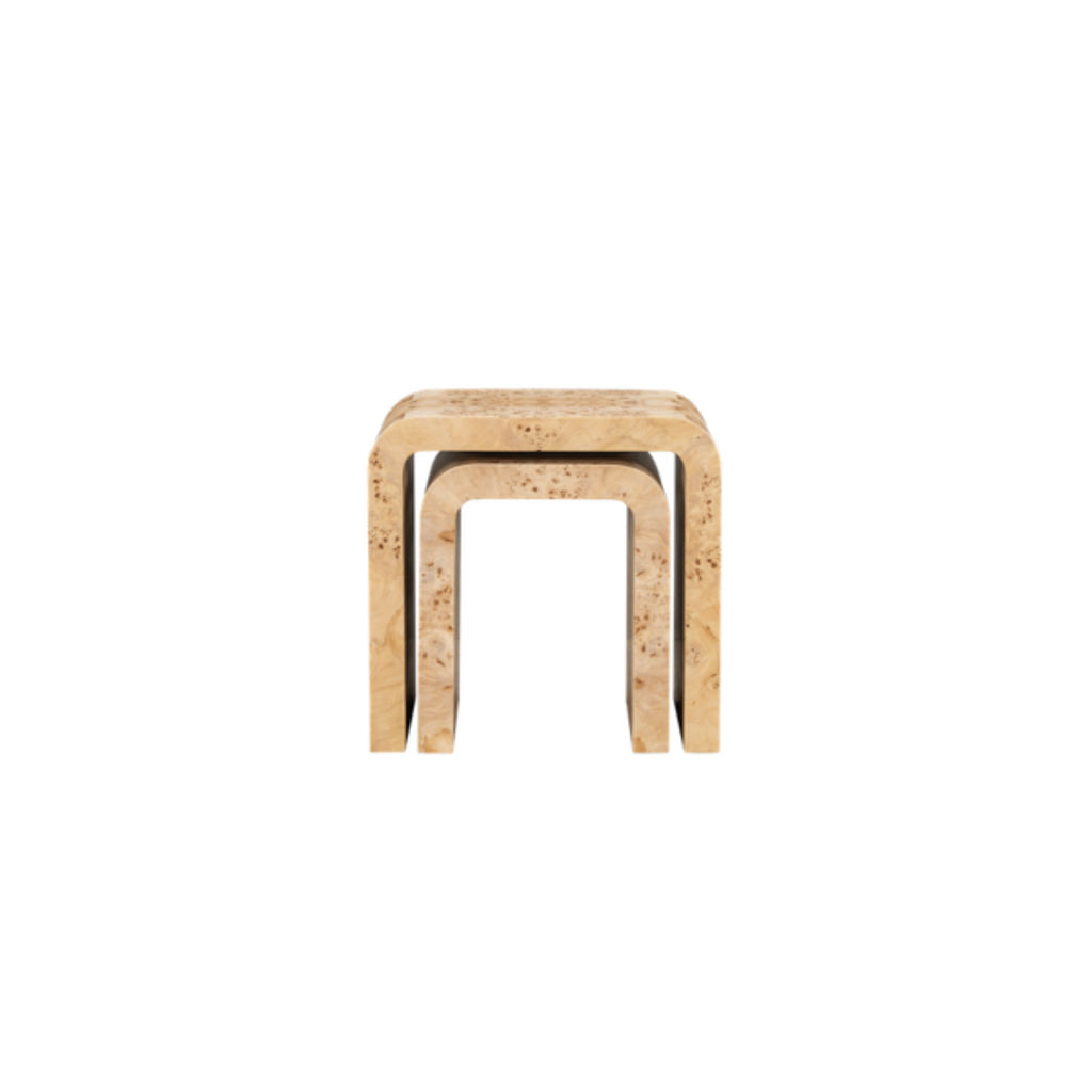 Brea Nesting Tables In Toasted Burl