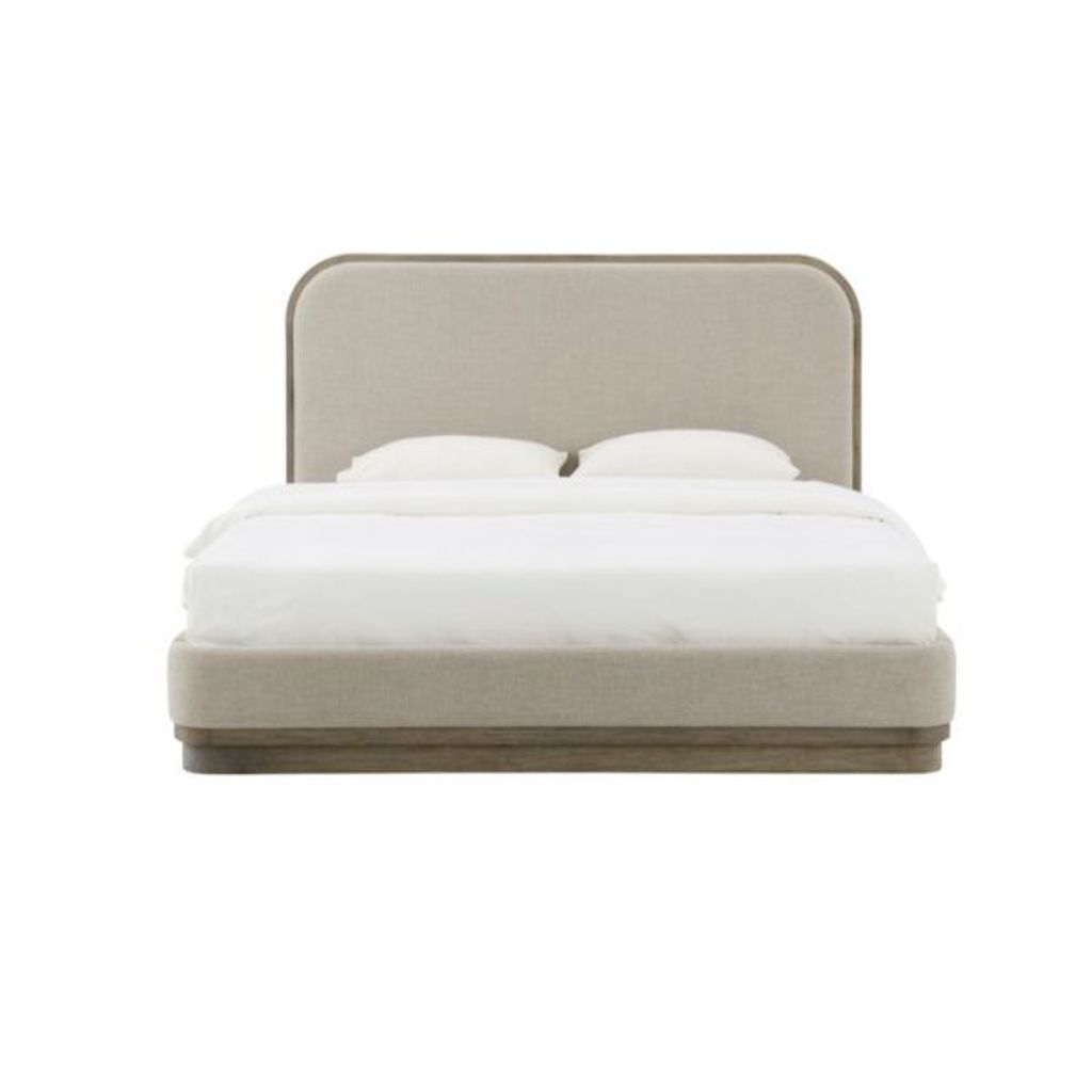 Preview image for Emery King Bed In Titan Tan And Dusted Stone